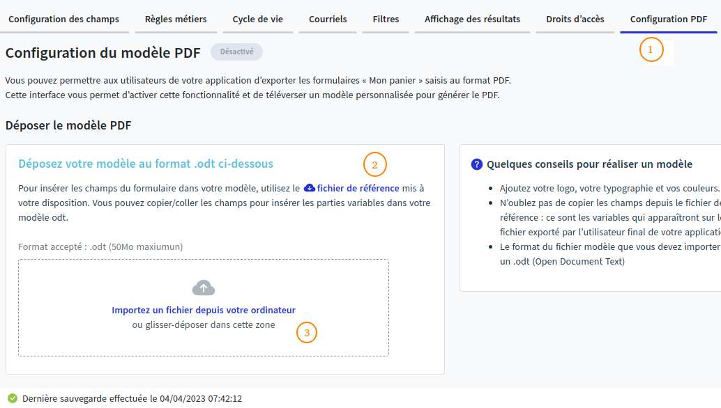 PDF init