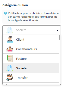 lien formulaire config