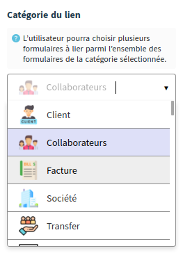 lien formulaire config