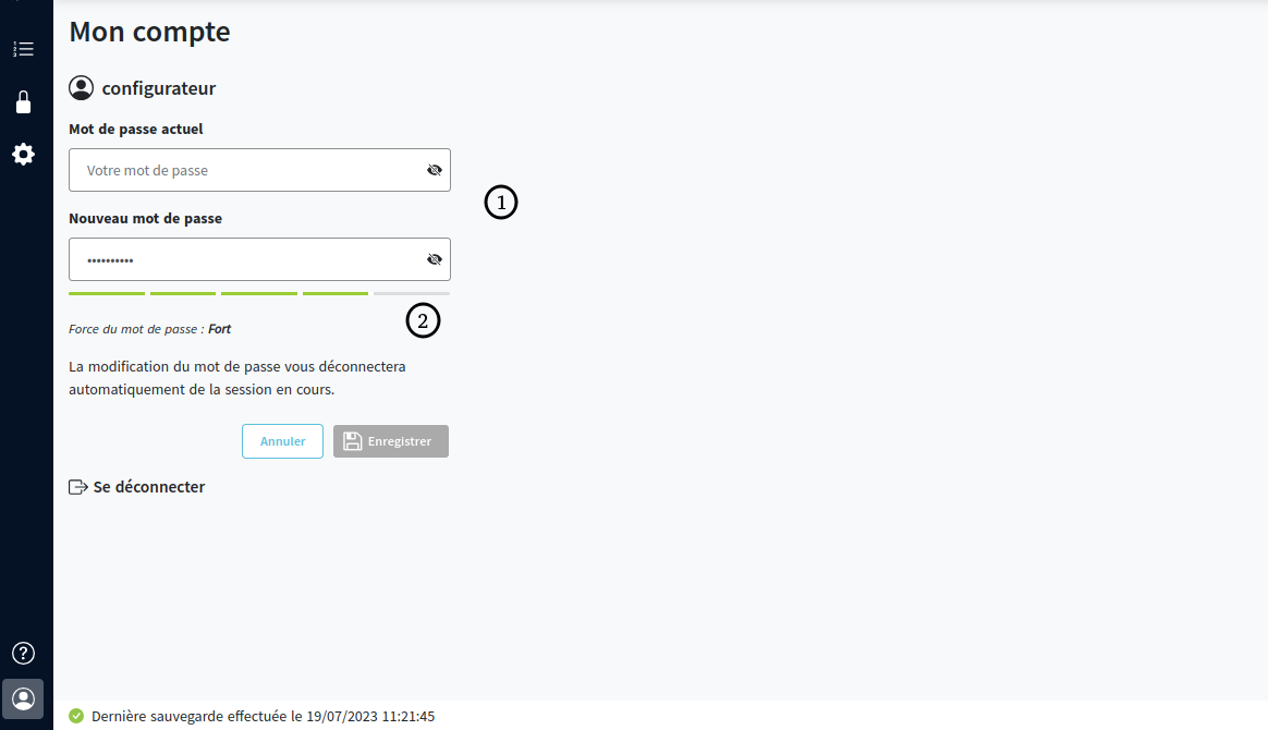 Vue principale d’easyAP4
