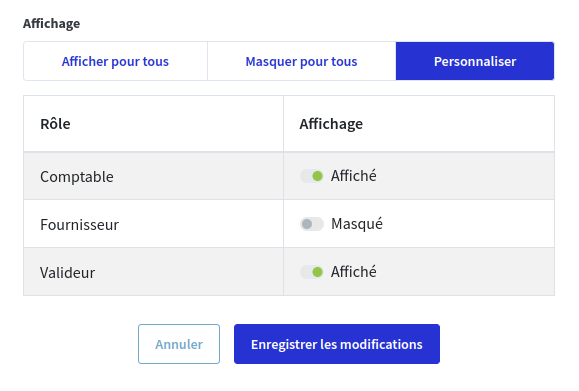 personaliser l'affichage d'une catégorie