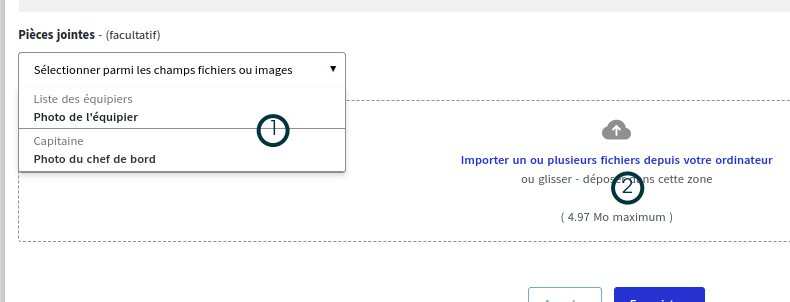 template courriel corps